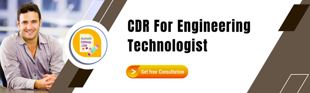 CDR For Engineering Technologist