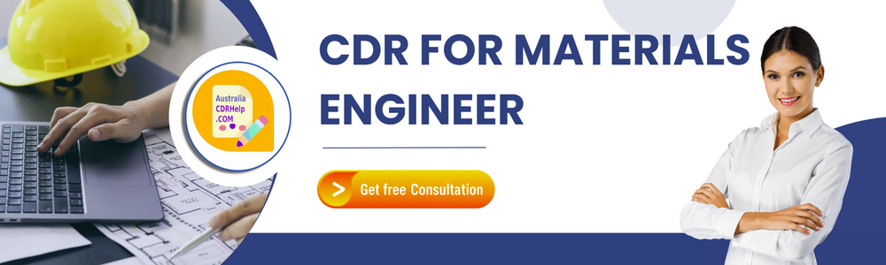 CDR For Materials Engineer