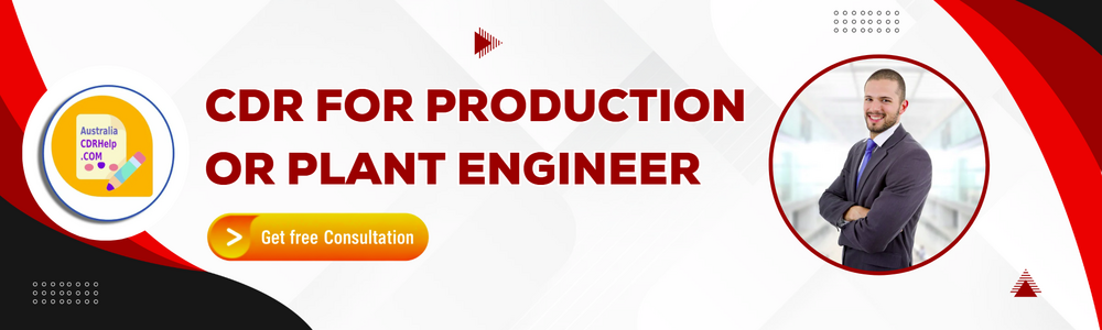 CDR For Production Or Plant Engineer