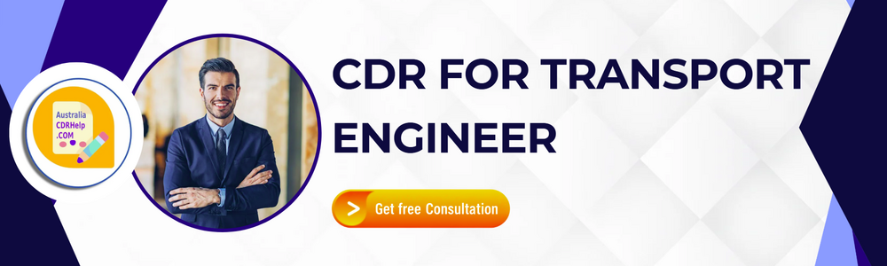 CDR For Transport Engineer