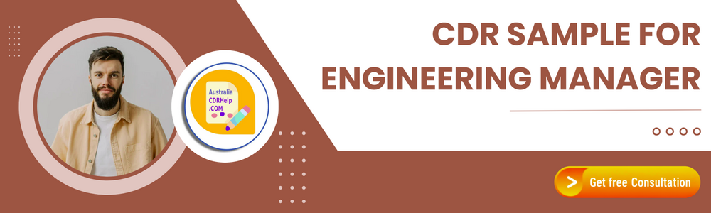 CDR Sample For Engineering Manager
