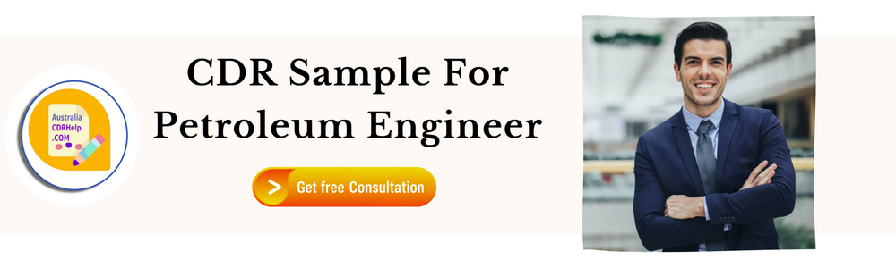 CDR Sample For Petroleum Engineer