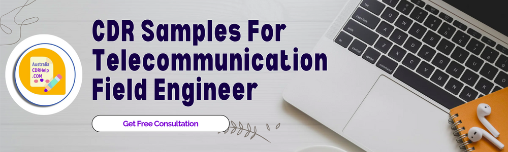CDR Samples For Telecommunication Field Engineer