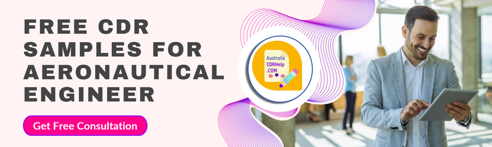 Free CDR Samples For Aeronautical Engineer