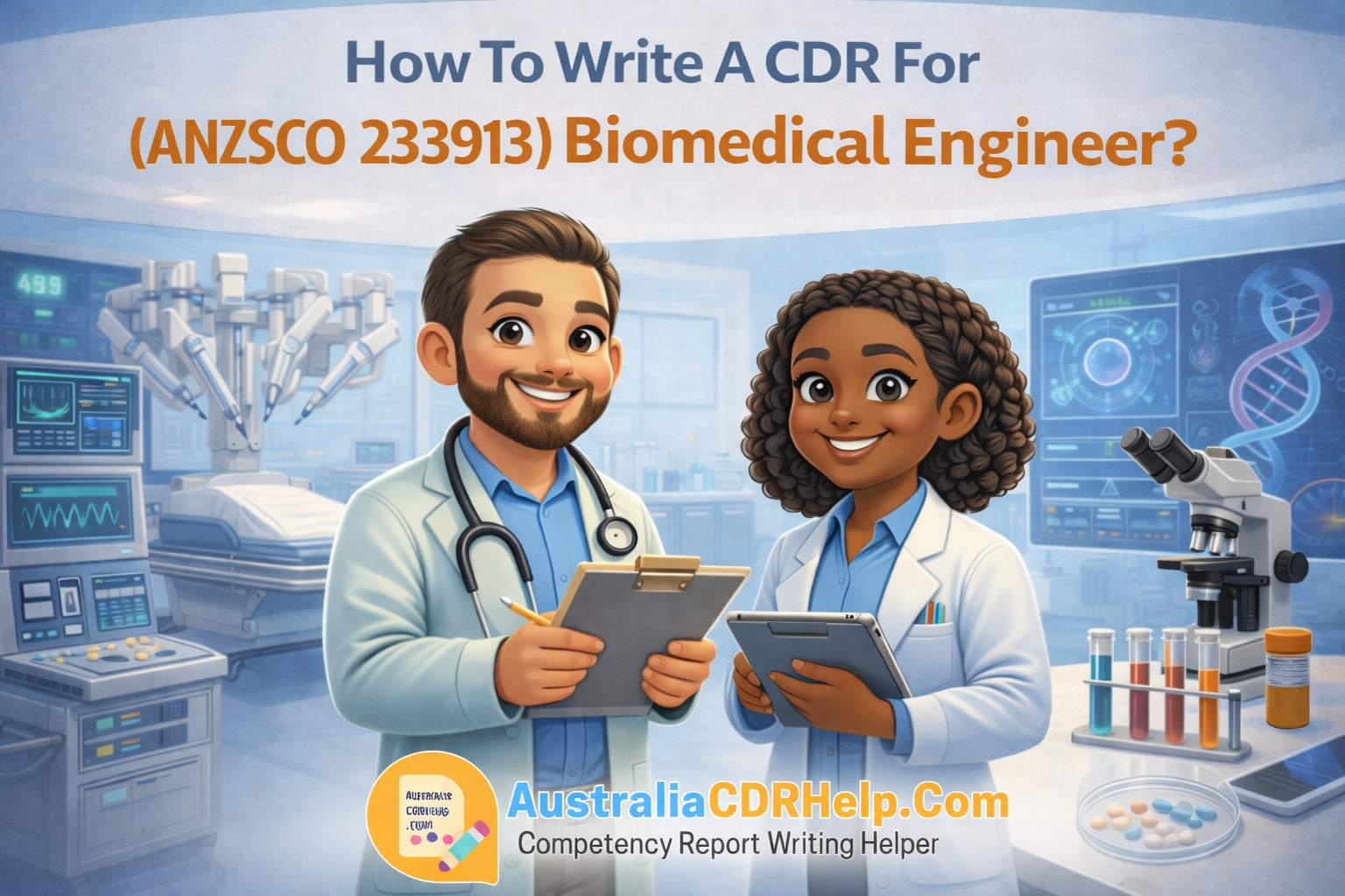 How To Write A CDR For A Biomedical Engineer?