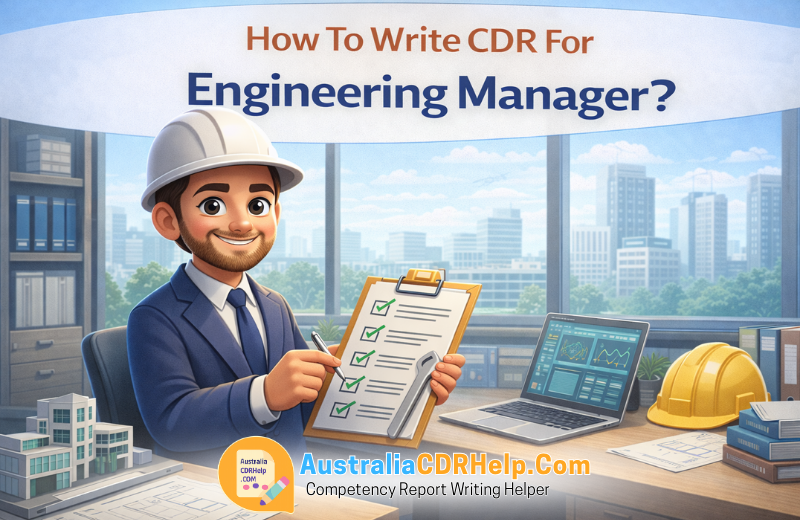 How To Write CDR For Engineering Manager?