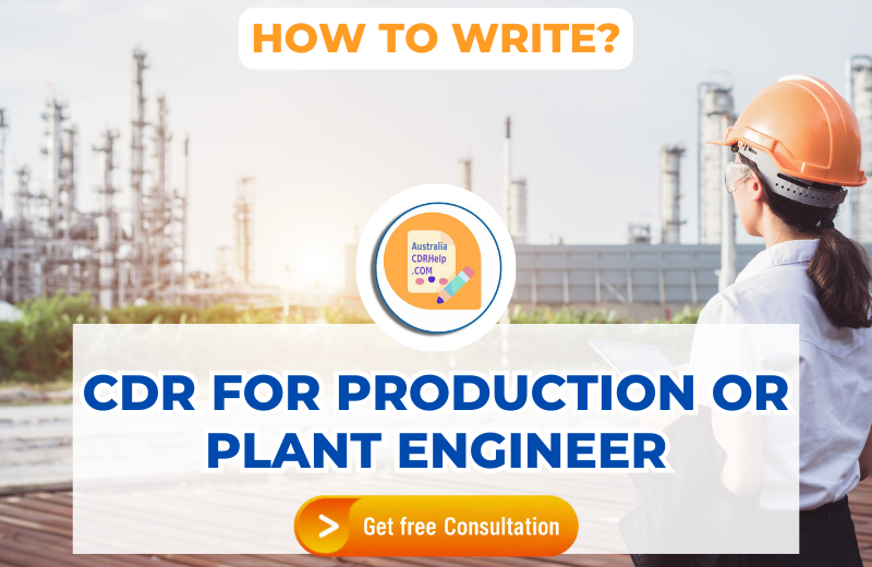 How To Write CDR For Production Or Plant Engineer?