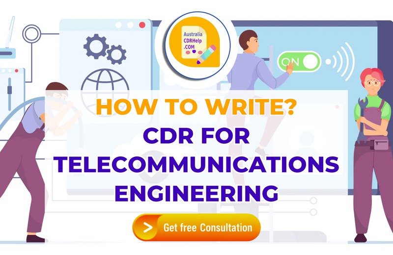 How To Write CDR For Telecommunications Engineering?