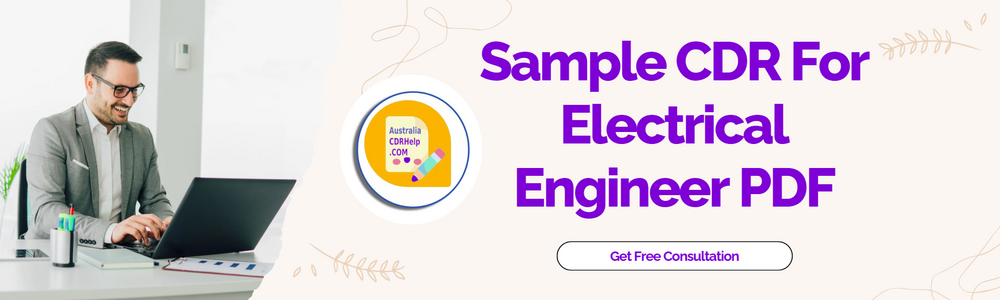 Sample CDR For Electrical Engineer PDF