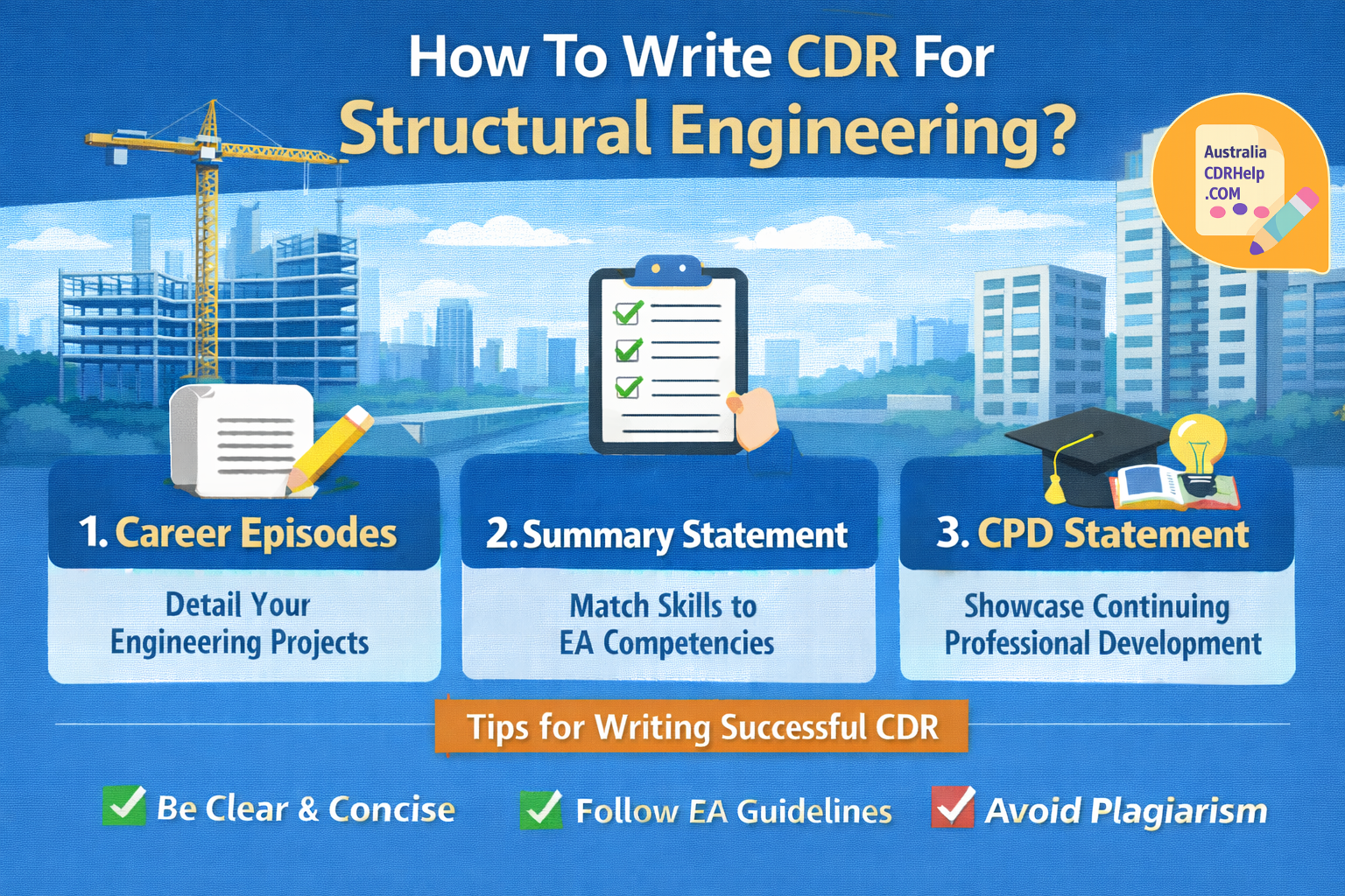 How To Write CDR For Structural Engineering?