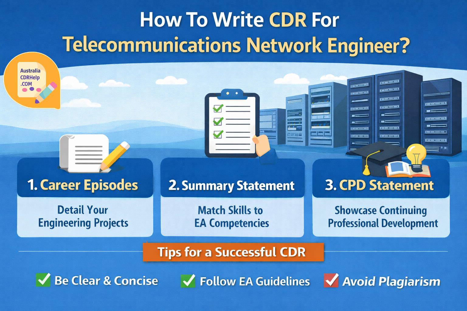 How To Write CDR For Telecommunications Network Engineer?